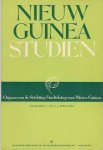 Stichting Studiekring voor Nieuw-Guinea. - Nieuw Guinea Studiën. Jaargang 4 nr. 2, april 1960.