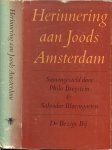 BREGSTEIN PHILO & SALVADOR BLOEMGARTEN - HERINNERING AAN JOODS AMSTERDAM BREGSTEIN PHILO & SALVADOR BLOEMGARTEN - HERINNERING AAN JOODS AMSTERDAM