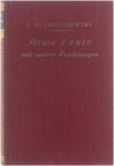 F.M. Dostojewski - Arme Leute und andere Erzählungen F.M. Dostojewski - Arme Leute und andere Erzählungen