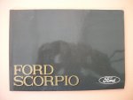  - Ford Scorpio, Handleiding