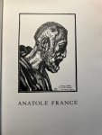 France, Anatole (=Jacques Anatole François Thibault) - French literature, special binding, extra additional prints 1923 | Alfred de Vigny. Edition revue et corrigee par l'auteur. Paris, Aveline, 1923. INCLUDING 19 prints on Japanese paper, Copy XII for the friends of the author.