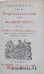 Honert, Joan van den (Johan, Joannes, Johannes) T.H. Soon - Verhandeling van de transsubstantiatie der Roomsche kerke / door Joan vanden Honert, T.H. soon ...