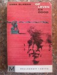 Blaman, Anna - Op leven en dood