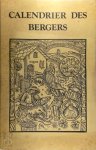  - Le calendrier des bergers tiré de l'édition de 1497