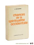 Leclercq, Dom Jean. - Changes de la Spiritualité Occidentale. Leclercq, Dom Jean. - Changes de la Spiritualité Occidentale.