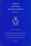 G. Mikkelsen; - Bibliographia Manichaica. A Comprehensive Bibliography of Manichaeism through 1996 ,