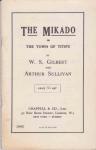 Gilbert, W. S. and Sullivan, Arthur - The Mikado or The Town of Titipu