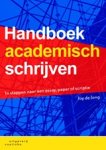 Joy de Jong - Handboek academisch schrijven