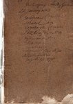 Heeneman, Daniel Jacob - Verkoping abdijgoederen van de Abdijen van Rijnsburg en Leeuwenhorst. Conditien en voorwaarden opgesteld door Daniel Jacob Heeneman. Goederen worden geveild in het logement Den Burg te Leiden 15 januari 1803 (in pen gecorrigeerd 22 januari)