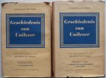 Wilson Charles Ned bewerking Iongh Jane de - Geschiedenis van Unilever 2 delen 1e deel 1 Lever Brothers 2e deel 2 Jurgens en van den Bergh 3 Unilever Deel1 357 blz 2e deel 531 blz