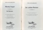 Cahiers van De Lantaarn No. 20 en No.21 - De Revisor (vertaald door Leidse slavisten) + De Leidse Revisor (opstellen). Aangeboden aan Karel van het Reve bij zijn afscheid als hoogleraar te Leiden op 27 mei 1983.