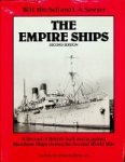 Mitchell W.H., and L.A. Sawyer, 1990 London, hardcover with dustjacket 503 blz.., Chronologic by builder, with photographs and a index. All the details of all the ships. The book covers a wide range of vessels, from cargo ships to tankers, and the... - The Empire Ships A Record of British- built and acquired Merchant Ships during the Second World War