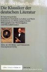 Fetzer, Günther - Die Klassiker der deutschen Literatur (Die 50 grossen Autoren von der Aufklärung bis zum Realismus) (DUITSTALIG)