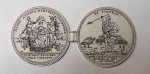 [P.P. Werner] - Print of medal 1732 | Print of silver medal by P.P. Werner in remembrance of the Camp in Oosterhout anno 1732, 1 p.