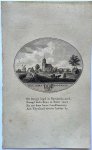 Van Ollefen, L./De Nederlandse stad- en dorpsbeschrijver (1749-1816). - [Original city view, antique print] Het Dorp Hoogmade, engraving made by Anna Catharina Brouwer, 1 p.