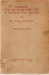 Hoogveld, J.H. E. J. - Inleiding tot leven en leer van S. Thomas van Aquino