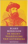 Morison, Blake - De rechtvaardiging van Gutenberg