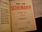 Beethoven / Schubert / Schumann; Mendelssohn - First Year Beethoven  //  Second Year Beethoven  //  First Year Schubert  // Second Year Schubert  //   First Year Mendelssohn  // First Year Shumann