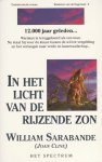 William Sarabande - In het Licht van de Rijzende Zon