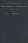 J.H. Jonckers Nieboer - Geschiedenis der Nederlandse Spoorwegen 1832-1938
