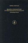 GROSSMAN, MAXINE L - Readings for history in the Damascus Document. A methodological method
