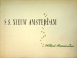 Holland America Line - Brochure s.s. Nieuw Amsterdam