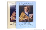 Couperin, François / Johannes Brahms & Friedrich Chrysander (eds.). - Complete Keyboard Works. Series one: Ordres I-XIII. & Series Two: Ordres XIV-XXVII and Miscellaneous Pieces. Edited by Johannes Brahms and Friedrich Chrysander. [ 2 volumes ].