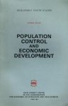 goran ohlin, - population control and economic development