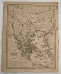 Frémin, A., [cartographer] - Carte de la Grèce pour servier aux leçons de Géographie Ancienne de M. Ducros [Map]