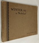 Gazendam, tekst - Koninklijk Metereologisch Instituut - - Winter 1928/1929 in Nederland. Met medewerking van: Kon. Ned. Meteor. Instituut, Kon. Lucht. Maatschappij, H.M. Vliegkamp ,,De Kooij", Regiment Genietroepen en Foto-persbureaux