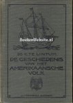 Lintum, C. te - De geschiedenis van het Amerikaanse volk