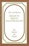 Reuver, Drs. A. de - Reuver, Drs. A. de-Belofte Boete Ballingschap