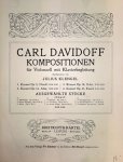 Davidoff, Carl: - Kompositionen für Violoncell mit Klavierbegleitung durchgesehen von Julius Klengel. 2. Konzert, op. 14, A-Dur Davidoff, Carl: - Kompositionen für Violoncell mit Klavierbegleitung durchgesehen von Julius Klengel. 2. Konzert, op. 14, A-Dur