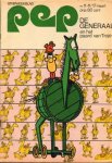 Diverse auteurs - PEP 1972 nr. 11, stripweekblad, 11-17 maart met o.a./with a.o. DIVERSE STRIPS (ASTERIX/RIK RINGERS/BLUEBERRY/LUCKY LUKE)/JOHAN CRUYFF (2 p.)/TEN YEARS AFTER (2 p.)/DE GENERAAL (COVER TEKENING), goede staat
