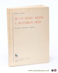 Lapesa, Rafael. - De la edad media a nuestros dias. Estudios de historia literaria. Lapesa, Rafael. - De la edad media a nuestros dias. Estudios de historia literaria.