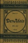 A. Drossong. - Der Rhein von Düsseldorf und Köln bis Frankfurt a. M. und Wiesbaden.