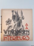 Dudok, W.M. (begeleidende tekst) & H.C. Verkruysen (samenstelling) - Wendingen nummer 2 serie 8 (1927): Interieurs