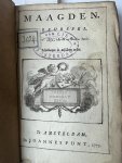Vondel, Joost van den - [Vondel 1773] Maagden. Treurspel. Amsteldam, Joannes Punt, 1773, 70 pp.