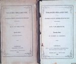 Tuuk, H.N. van der - Tobasche spraakkunst, voor het Nederlandsch bijbelgenootschap (2 volumes)