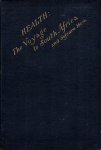 NOBLE, John, E. Symes THOMPSON et al - HEALTH: The Voyage to South Africa and sojourn there. NOBLE, John, E. Symes THOMPSON et al - HEALTH: The Voyage to South Africa and sojourn there.