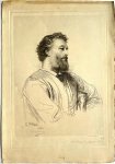 Rajon, P. naar Watts, G.F. - Original print, lithography 19th century I Portret van Sir Frederick Leighton, P.R.A. door P. Rajon naar G.F. Watts, published 19th century, 1 p.