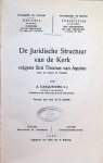A. Darquennes, S. J. - De Juridische Structuur van de Kerk volgens Sint Thomas van Aquino ( avec un résumé en français ) A. Darquennes, S. J. - De Juridische Structuur van de Kerk volgens Sint Thomas van Aquino ( avec un résumé en français )