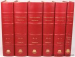 HAEGHEN, Ferdinand van der / Marie-Therese LENGER. - Bibliotheca Belgica. Bibliographie générale des Pays-Bas (complete set in 6 volumes).