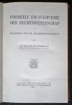 Willem Zevenbergen - Formeele encyclopaedie der rechtswetenschap