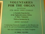 Stanley; John (1713 - 1786) - Voluntaries for the Organ - Volume II; A Facsimile Reproduction of the Eighteenth-Century Edition of Thirty Voluntaries