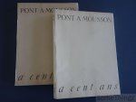 N/A. - Pont-A-Mousson a cent ans. 1856-1956. (2 vols.)