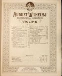 Wilhelmj, August: - Moses-Fantasie. (Bravour-Variationen für die G-Saite.) [über ein Thema aus der oper "Moses in Ägypten" von Gioacchino Rossini fu¨r Violine und Klavier] Rossini-Paganini (August Wilhelmj: Bearbeitungen und Compositionen für Violine. Mit Klavier)