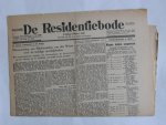 Oorlogskrant - De Residentiebode, Den Haag Oorlogskrant - De Residentiebode, Den Haag