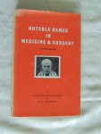 Hamilton Bailey; W J Bishop - Notable names in medicine and surgery