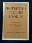 Propertius - Camps, W.A. - Elegies, Book IV